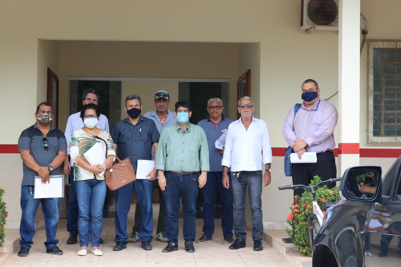 Sedeme realiza reunião com secretários do município de Tailândia para discutir a obras da Ferrovia do Pará